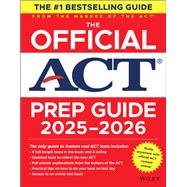 The Official ACT Prep Guide 2025-2026, (Book + Online Course),9781394335886