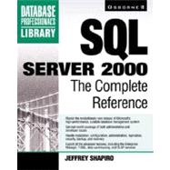 SQL Server 2000 : The Complete Reference