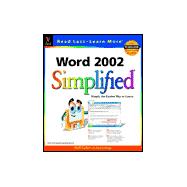 Word 2002 Simplified<sup>®</sup>,9780764535888