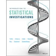 Introduction to Statistical Investigations Preliminary Edition