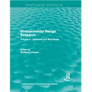 Environmental Design Research: Volume two symposia and workshops