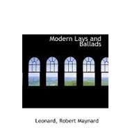 Modern Lays and Ballads