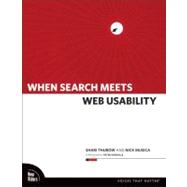 When Search Meets Web Usability