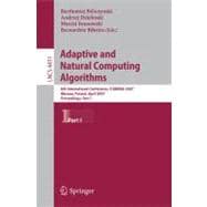 Adaptive and Natural Computer Algorithms