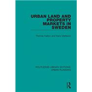 Urban Land and Property Markets in Sweden