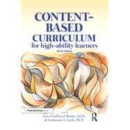 Content-based Curriculum for High-ability Learners