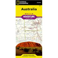 National Geographic Australia Adventure Travel Map
