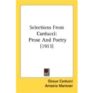 Selections from Carducci : Prose and Poetry (1913)