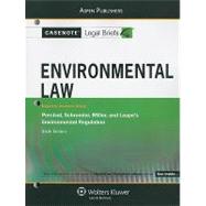 Environmental Law: Keyed to Courses Using Percival, Schroeder, Miller, and Leape's Environmental Regulation, 6th Edition