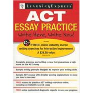 Act Essay Practice: Write Here, Write Now!