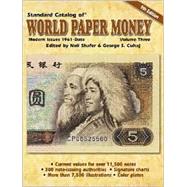 Standard Catalog of World Paper Money, Modern Issues 1961-Date