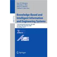 Knowledge-Based Intelligent Information and Engineering Systems : 13th International Conference, KES 2009, Santiago, Chile, September 28-30, 2009, Proceedings, Part II