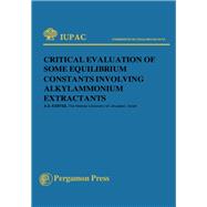 Critical Evaluation of Some Equilibrium Constants Involving Alkylammonium Extractants