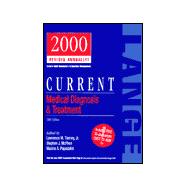 Current Medical Diagnosis and Treatment 2000 : A Lange Medical Book