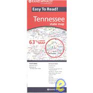 Rand Mcnally Easy to Read Tennessee