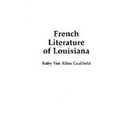 The French Literature of Louisiana