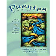 Puentes Spanish for Intensive and High-Beginner Courses (with Audio CD)