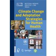 Climate Change And Adaption Strategies for Human Health