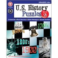 U.S. History Puzzles Book 2, Grades 5-8+