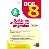DCG 8 Systèmes d'information de gestion Manuel et applications 5e édition 2022-2023