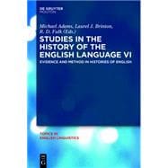 Studies in the History of the English Language VI