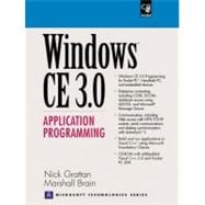 Windows CE 3.0 : Application Programming