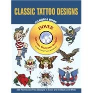 Classic Tattoo Designs CD-ROM and Book