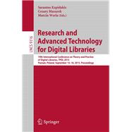 Research and Advanced Technology for Digital Libraries