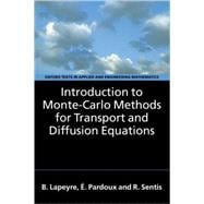 Introduction to Monte-Carlo Methods for Transport and Diffusion Equations
