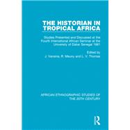 The Historian in Tropical Africa