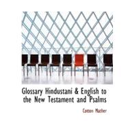 Glossary Hindaostainas a English to the New Testament and Psalms