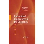 Instructional Explanations in the Disciplines