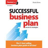 Successful Business Plan: Secrets & Strategies