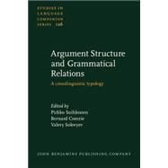 Argument Structure and Grammatical Relations