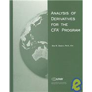 Analysis of Derivatives for the Cfa Program,9780935015935