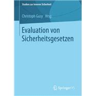 Evaluation Von Sicherheitsgesetzen