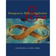 Management : Skills and Application