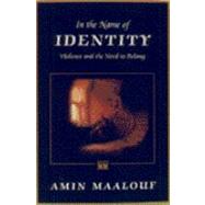 In the Name of Identity : Violence and the Need to Belong