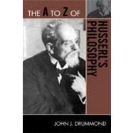 The a to Z of Husserl's Philosophy