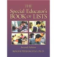 The Special Educator's Book of Lists