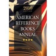 American Reference Books Annual 2010