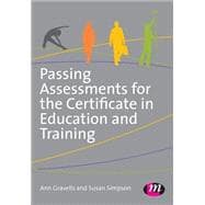 Passing Assessments for the Certificate in Education and Training