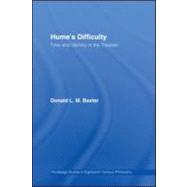 Hume's Difficulty: Time and Identity in the Treatise