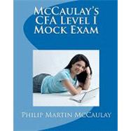 Mccaulay's Cfa Level I Mock Exam