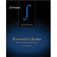 Bundle: Stewart, Essential Calculus: Early Transcendentals, 2nd (hardbound) + WebAssign Printed Access Card for Stewart's Essential Calculus: Early Transcendentals, 2nd Edition, Multi-Term + WebAssign - Start Smart Guide