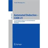 Automated Deduction -- CADE 21