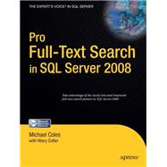 Pro Full-Text Search in SQL Server 2008