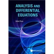 Analysis and Differential Equations
