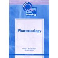 Quick Look Nursing : Pharmacology