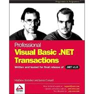 Professional Vb.Net Transacti Ons